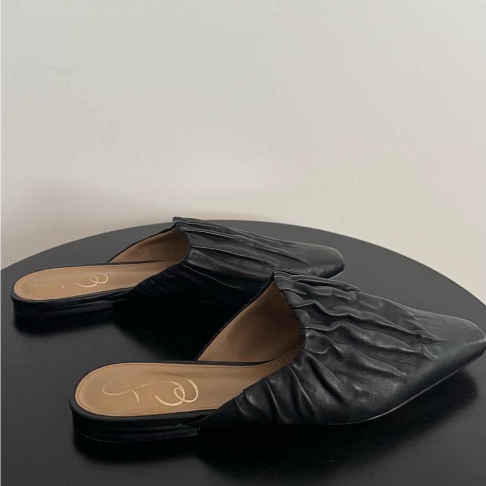Sam Edelman Black Mules